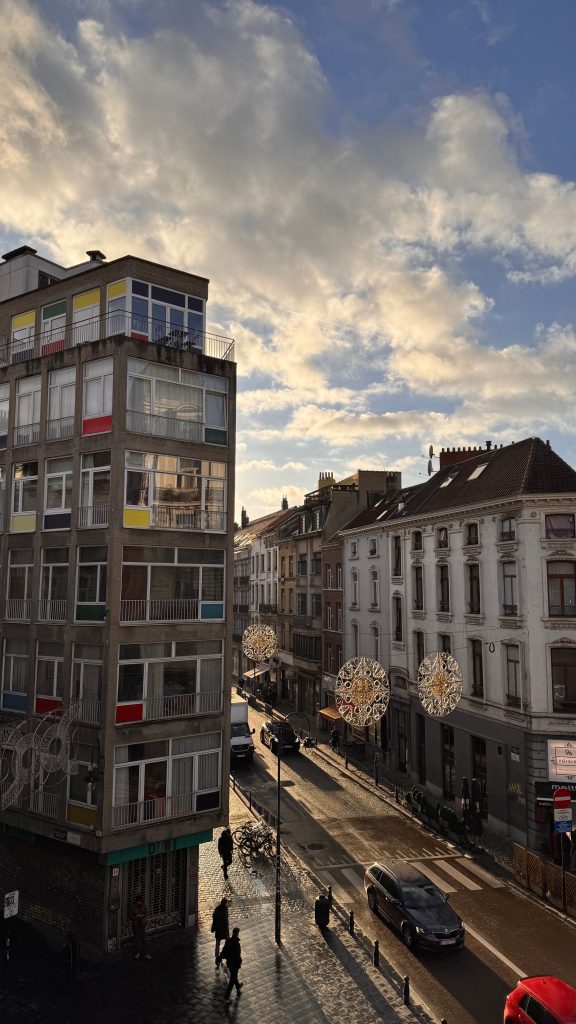 Façades vitrées et pignons d’immeubles lillois